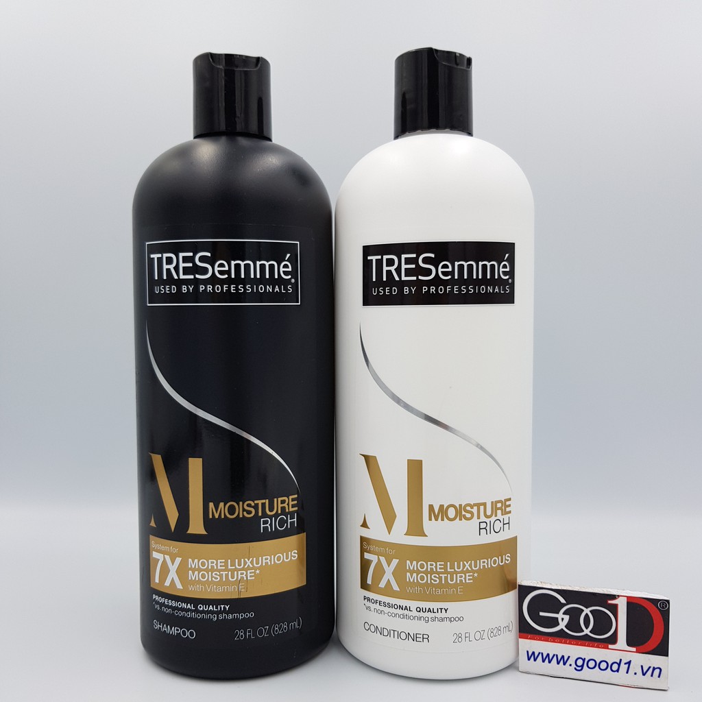 Bộ dầu gội Tresemme 828ml USA