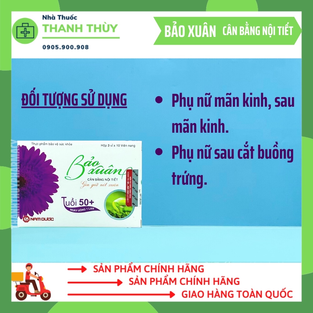 Bảo Xuân Gold Và Bảo Xuân Tím 50+   Giúp Cân Bằng Nội Tiết Tố Nữ