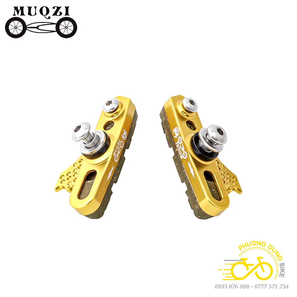 Cặp gôm phanh dành cho vành Carbon xe đạp MUQZI