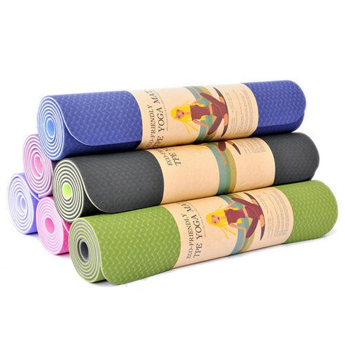 Thảm Yoga Trơn 2 Lớp 6 Ly - Viki Sport