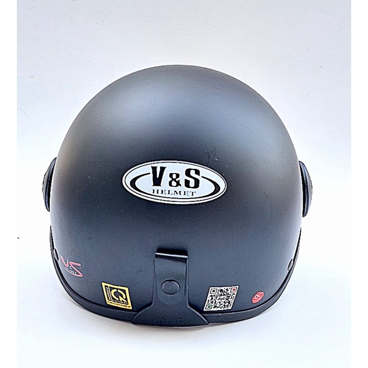 Mũ bảo hiểm nửa đầu có kính siêu đẹp - VS105k -đủ màu - bảo hành 12 tháng