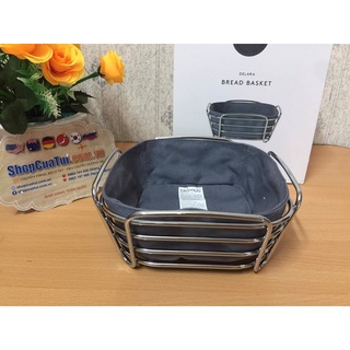 Giỏ đựng bánh mỳ germany màu xanh fint