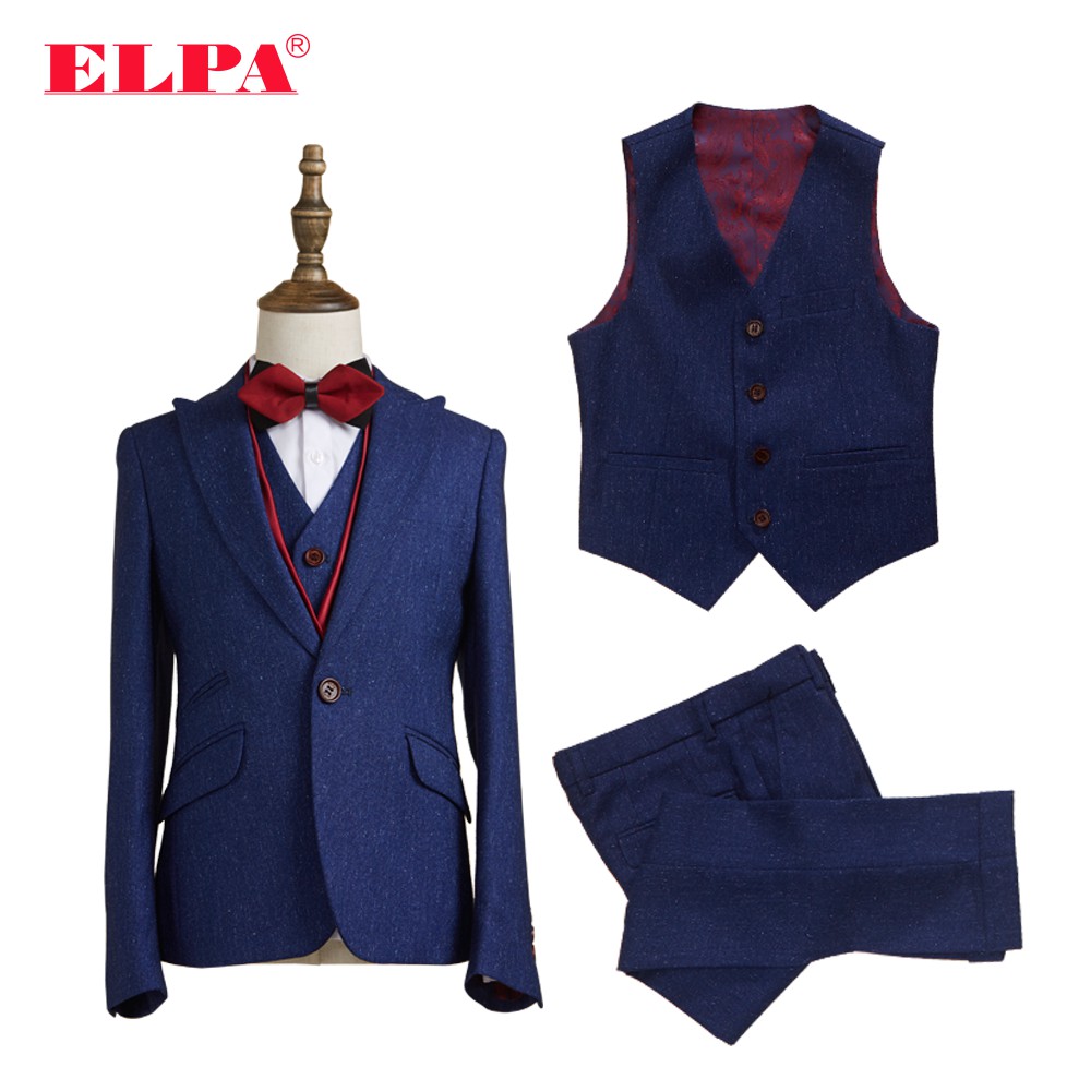 Bộ Vest - Bộ suit xanh cho bé trai - VEST SUIT NXS1014 | BLUE