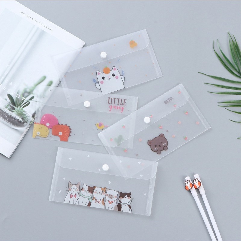 1 Túi Đựng Khẩu Trang Chống Bụi Chống Nước Họa Tiết Hoạt Hình Dễ Thương Nhỏ Gọn Cho Học Sinh