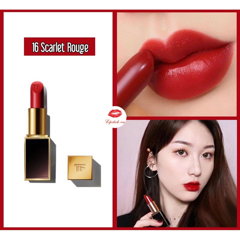 Son tomfor 16 đỏ tươi sáng chảnh mịn màng | BigBuy360 - bigbuy360.vn