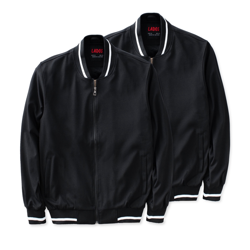 Áo Khoác Bomber Nam Cao Cấp Lados 2036 - Thiết kế theo form rộng vừa, đơn giản, dễ mặc