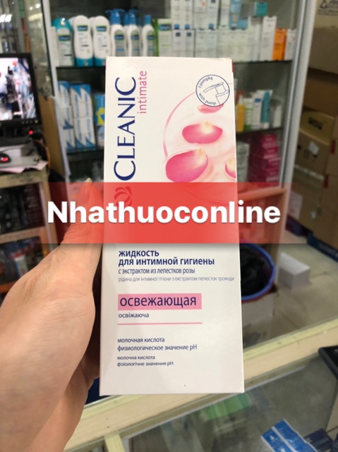 ✅DUNG DỊCH VỆ SINH CLEANIC INTIMATE (250ml)