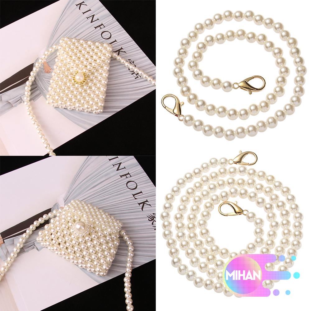 Dây đeo túi xách xỏ hạt ngọc trai giả chất lượng cao 14 kích thước lựa chọn thời trang