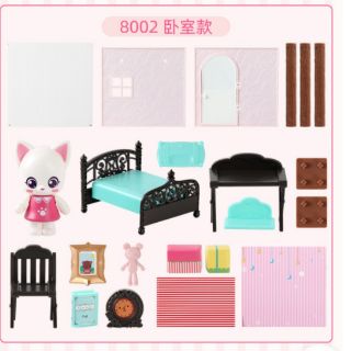 Đồ chơi nhà của mèo con