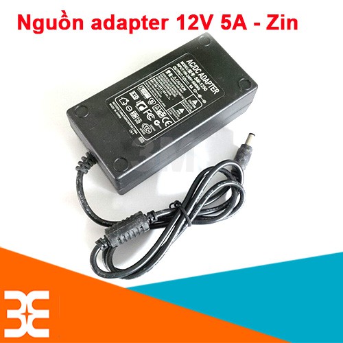 [Tp.HCM] Nguồn Adapter 12V-5A 5.5*2.1 MM Zin