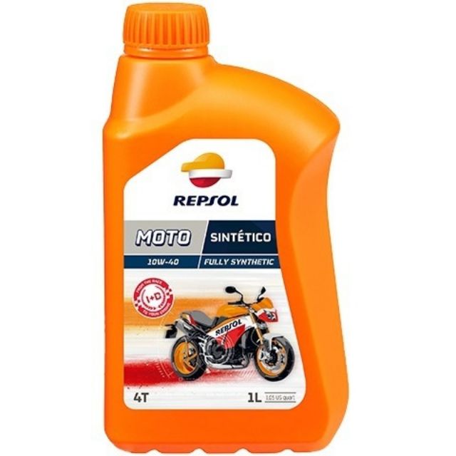 Nhớt Repsol Sintetico 10w40 xe côn tay và xe số