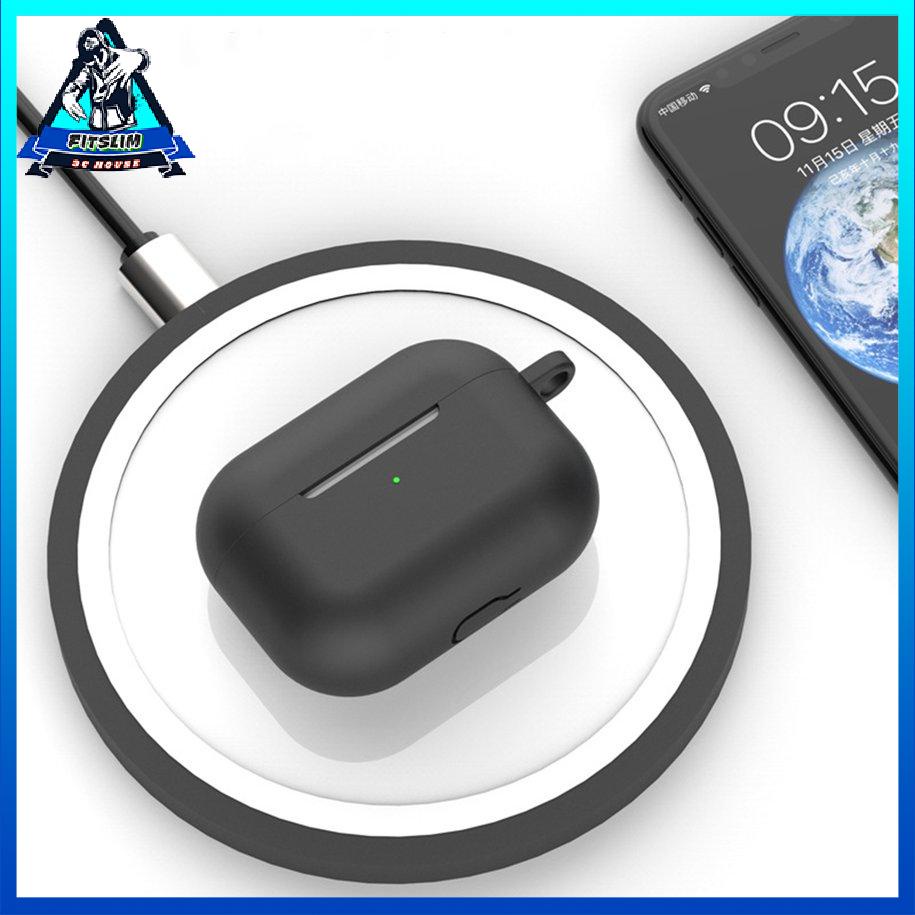 Đối với AIRPOD Pro Case Cover với Keychain Phụ kiện da cao su bảo vệ đầy đủ [8/5]