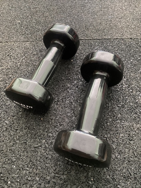 Tạ tay cao su 2kg cao cấp