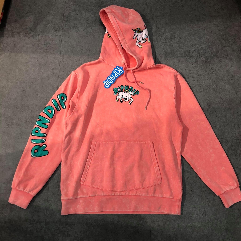 Áo Hoodie RIP&amp;DIP Hồng