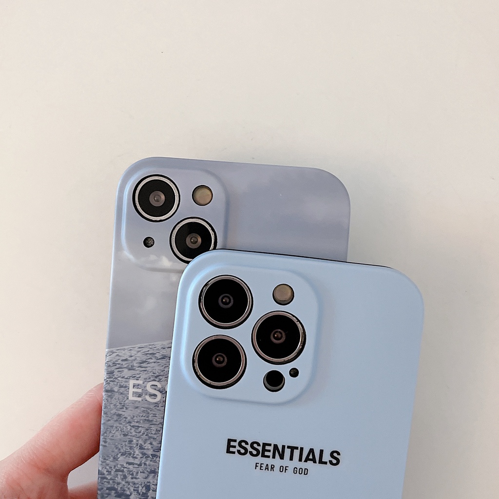ESSENTIALS FOG Ốp Điện Thoại Mềm Hình Hoạt Hình Cho Iphone 7plus / 8plus x / xs xsmax iPhone11 11promax iPhone12 12pro 12promax iPhone13 13pro 13promax 12mini 13mini