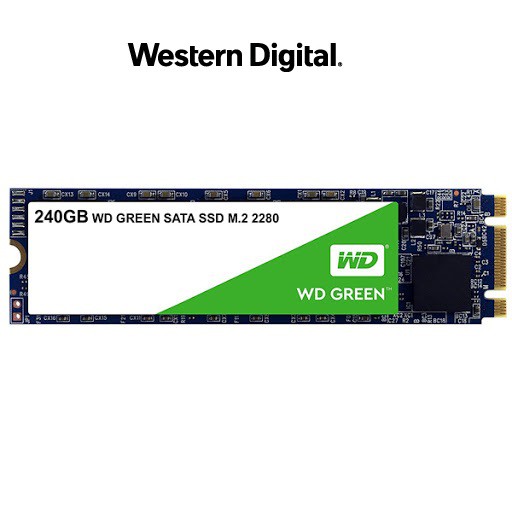 Ổ cứng SSD Western Digital Green M.2 2280 Sata III 240GB WDS240G2G0B