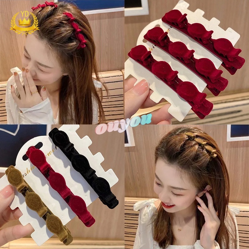 Kẹp Tóc Mái Bện Oyou HB Thời Trang Thu Đông Cho Nữ