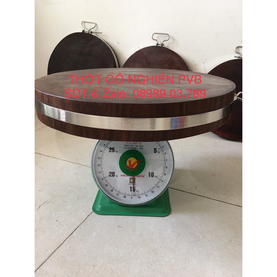 THỚT GỖ NGHIẾN PVB NÚI ĐÁ THANH HÓA CHẤT LƯỢNG CAO ĐƯỜNG KÍNH 30CM DÀY 4CM