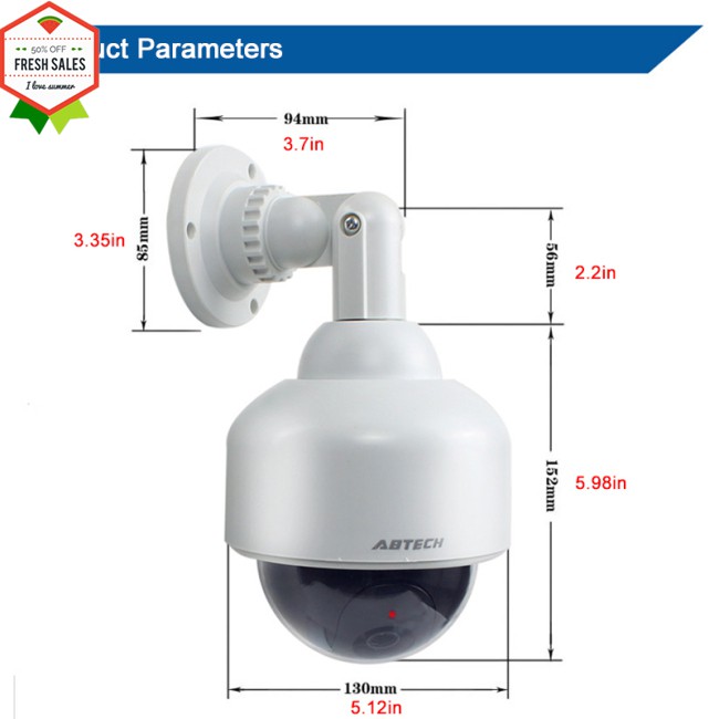 Camera Giám Sát Cctv Chống Nước Có Đèn Led Đỏ | BigBuy360 - bigbuy360.vn