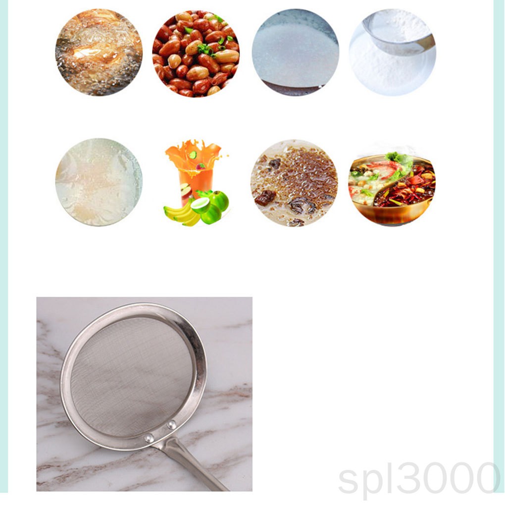 Muỗng lưới lọc dầu bằng thép không gỉ tiện dụng cho nhà bếp