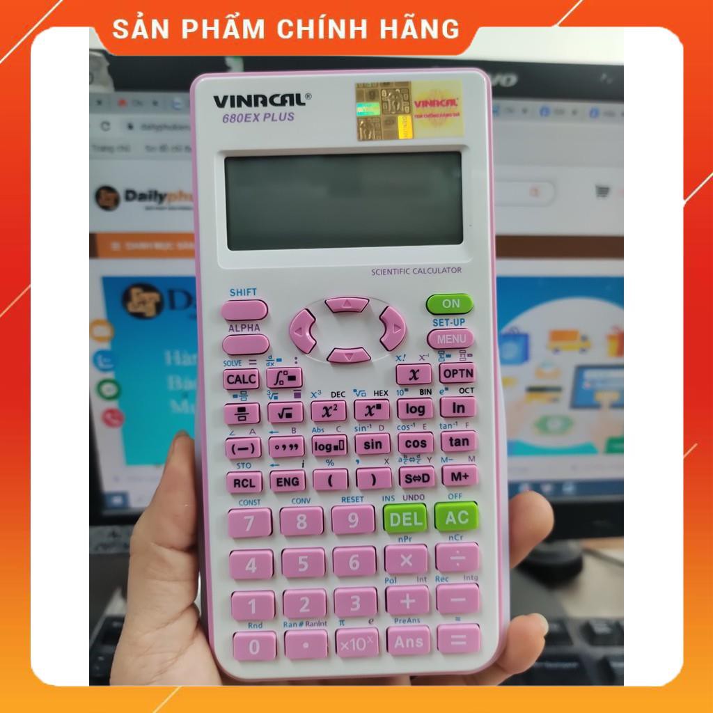 Máy tính học sinh Vinacal 680EX Plus BH 2 năm dailyphukien