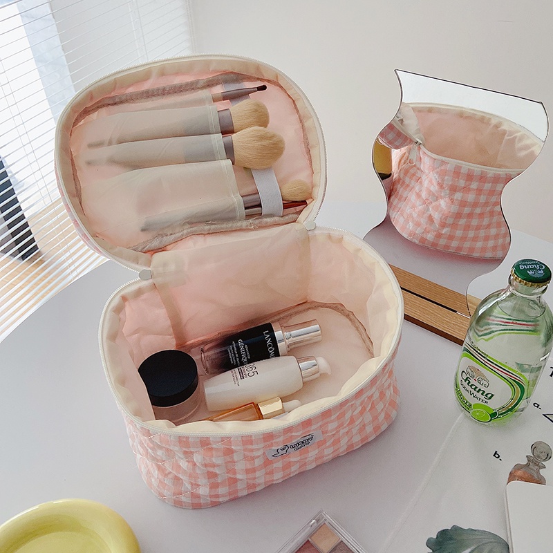 Túi Đựng Đồ Trang Điểm Sức Chứa Lớn Tiện Lợi Khi Đi Du Lịch