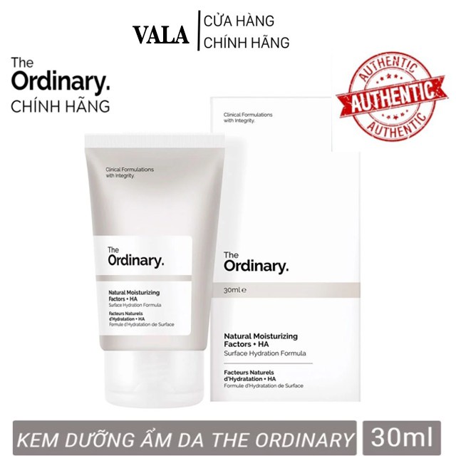Kem dưỡng Natural Moisturizing Factors + HA - The Ordinary 30ml chuẩn hãng