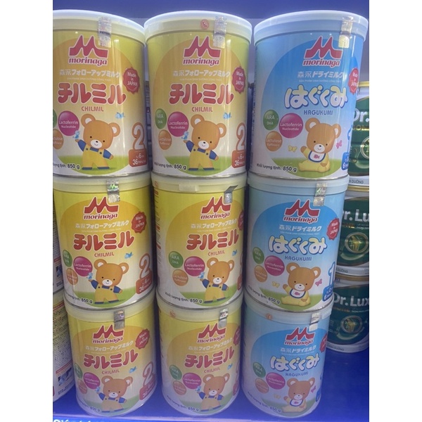 Sữa Morinaga số 1 Hộp 850g mẫu mới