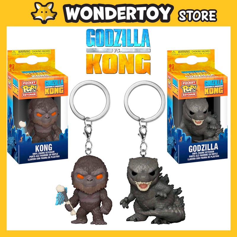 Móc khóa mô hình Funko Pop Godzilla vs Kong 2021
