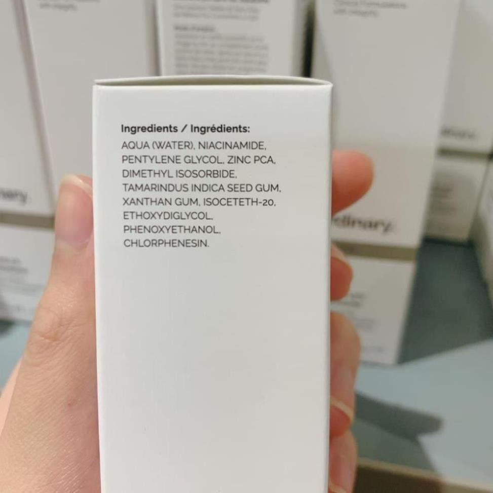 Tinh chất giảm mụn The Ordinary Niacinamide 10% + Zinc 1% | BigBuy360 - bigbuy360.vn