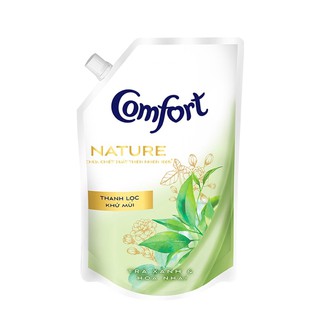 NƯỚC XẢ VẢI COMFORT NATURE THANH LỌC KHỬ MÙI TRÀ XANH HOA NHÀI 2,4L