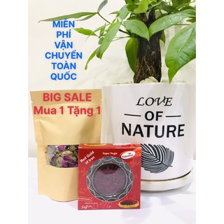 [BIG SALE ] Combo 01gr Nhụy Hoa Nghệ Tây thương hiệu Bahraman Saffron và 30g nụ hồng khô Iran