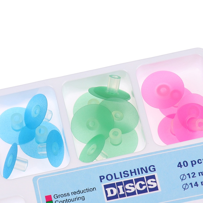 [Hàng mới về] 40 phụ kiện đánh bóng răng chất lượng dành cho nha khoa