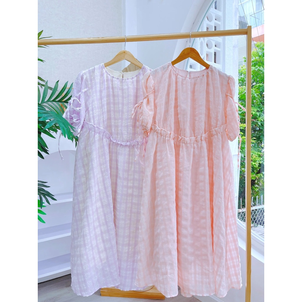 Nana Dress - Đầm babydoll pastel form rộng chất Hàn - Remmus.vn