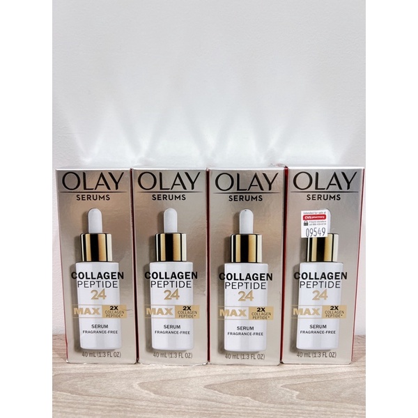 USA_ Serum dưỡng ẩm chống lão hóa, tái tạo da Olay Collagen Peptide 24 MAX