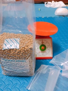 Trân châu đen Tapioca 1kg