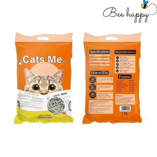Cát vệ sinh cho mèo BEE HAPPY Catme, Catlike, Catbox,... túi 8L diệt mùi khử khuẩn
