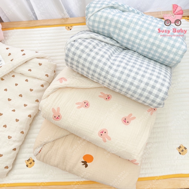 CHĂN Ủ, Ủ CHOÀNG TRẦN BÔNG CHÉRI - Suzy Baby