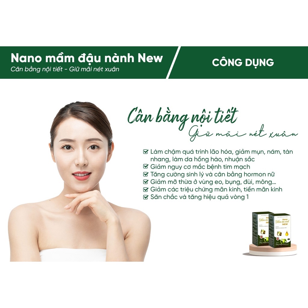 Nano Mầm Đậu Nành New, Tăng Kích Thước Vòng 1
