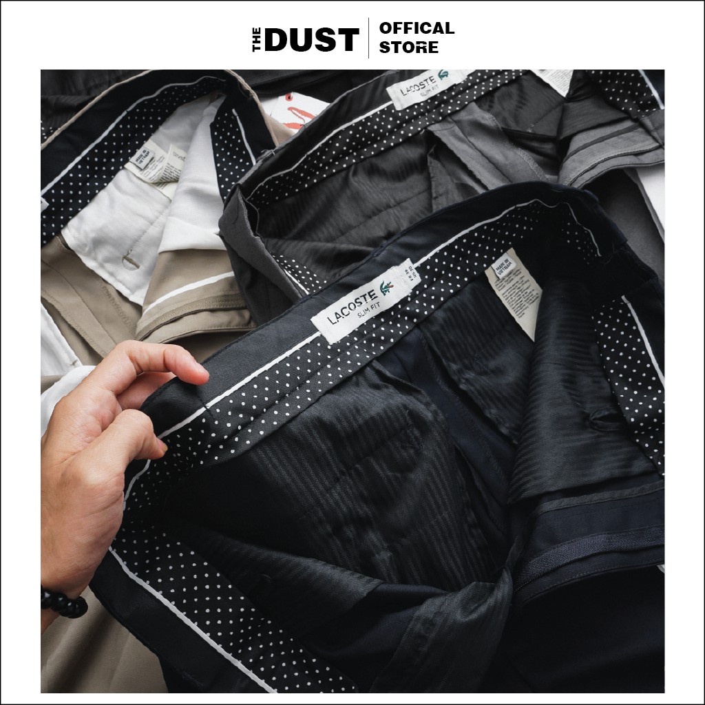 Quần âu nam công sở LCT, Quần tây nam form slimfit vải wool cao cấp, cạp chun ẩn co giãn tới 4cm