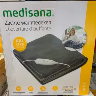 Chăn sưởi điện medisana màu xám hb675 - size xxl 150x200