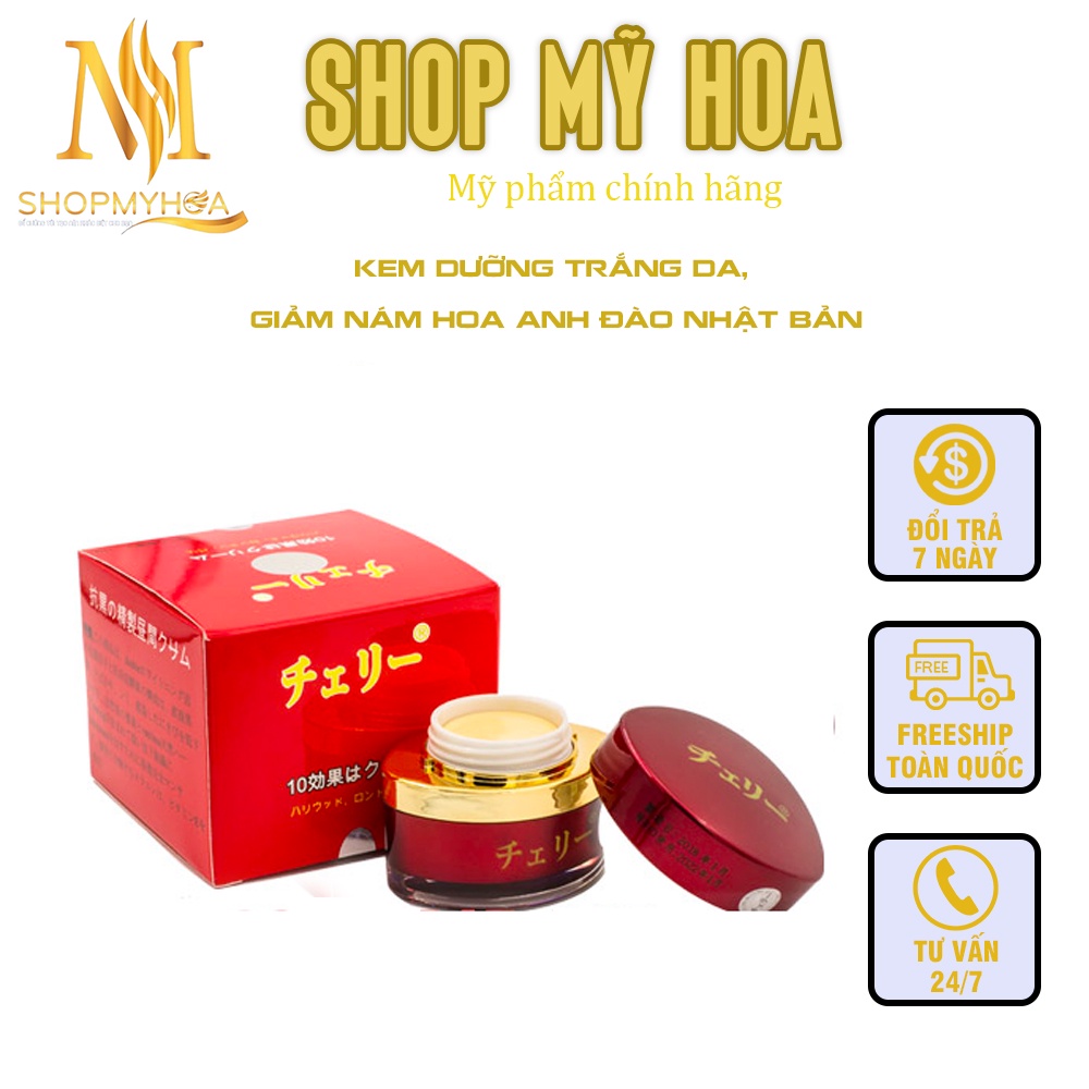 Kem dưỡng trắng da -Giảm nám Hoa Anh Đào Nhật Bản cải thiện tình trạng da của bạn cam kết chính hãng
