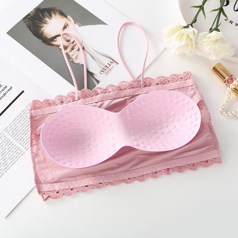 Áo bra 2 dây ren hoa 2027