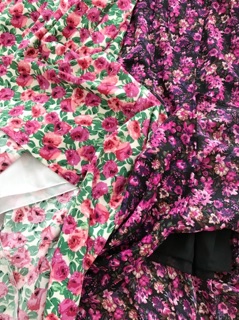 Đầm babydoll hoa nhí