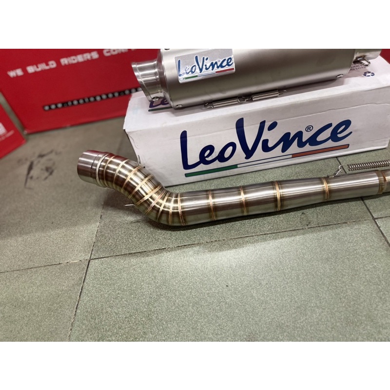 Lon Pô Leovince Bạc + Cổ Pô Winner / Sonic iNox 304 Hàng Nhập &gt;&gt;&gt;&gt;