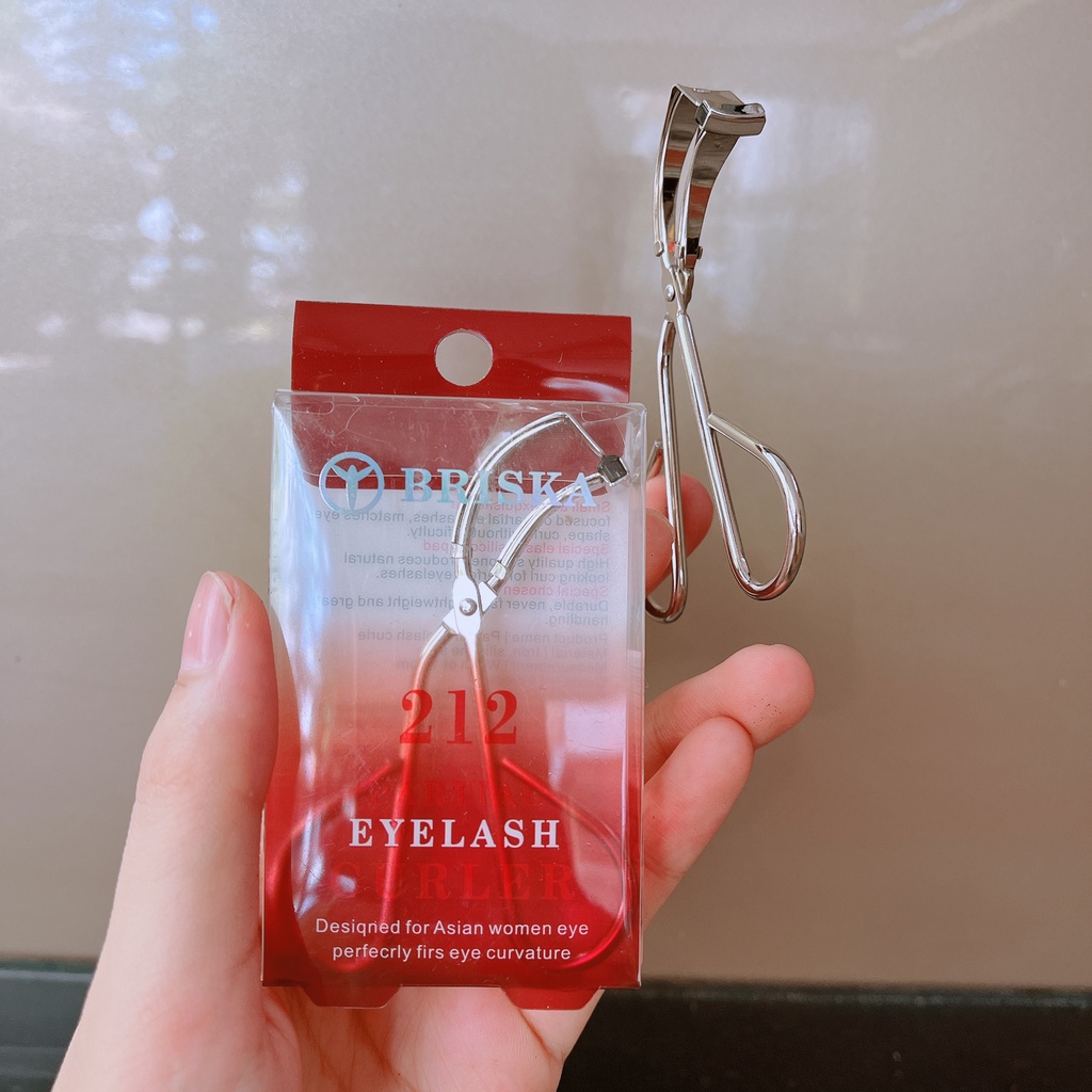 Kẹp mi góc Briska 212 Eyelash, Màu Đỏ