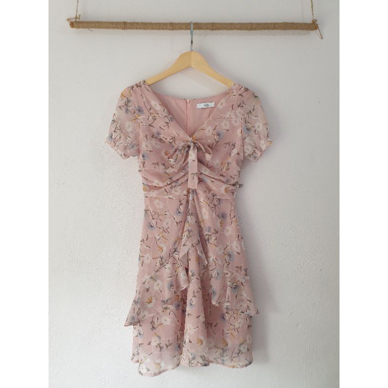Đầm zara hồng 2hand