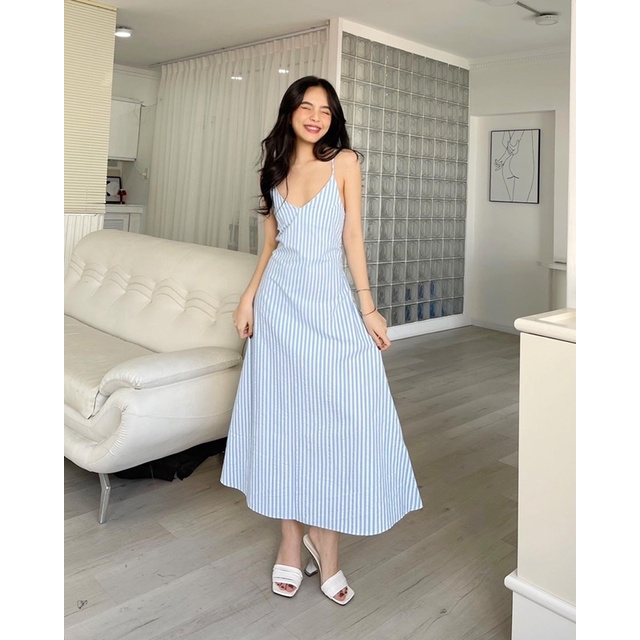 WHITELAZZ | Đầm hai dây dáng chữ A - Camila Strappy Dress