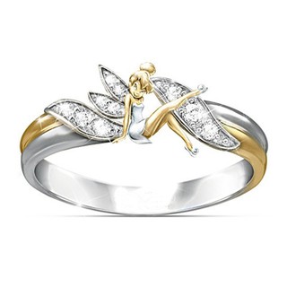 Nhẫn cầu hôn đính kim cương pixie đẹp dành cho nữ