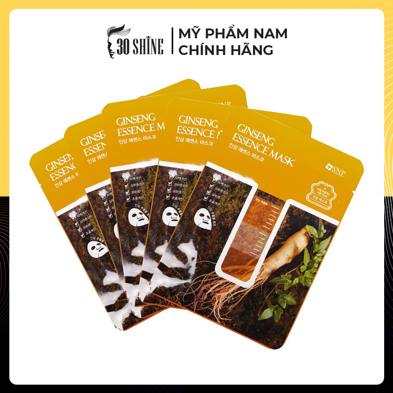 Bộ 5 Miếng Mặt nạ SNP Sâm - 25ml | BigBuy360 - bigbuy360.vn